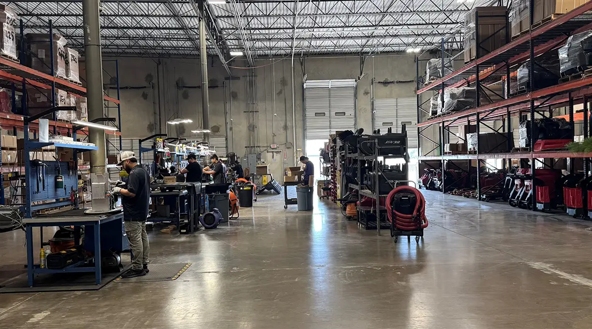 Rotobrush Warehouse Production